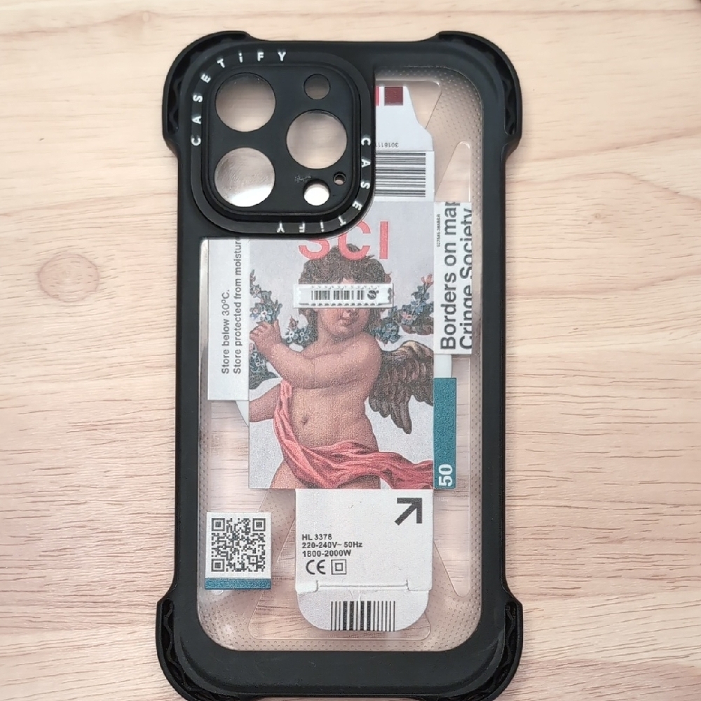 iPhone 15 pro max Casetify Black Case